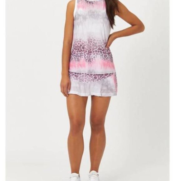 SOFIBELLA [NWT - Large] 13” airflow skort in Pink Panther with shorties - Picture 8 of 8